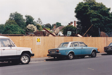 Photograph - Demolition works in Maling Road 1992-3, Jan Pigot, 1992-3