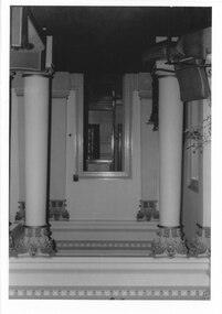 Photograph - "Shrublands" mansion foyer, Jan Pigot, 1989