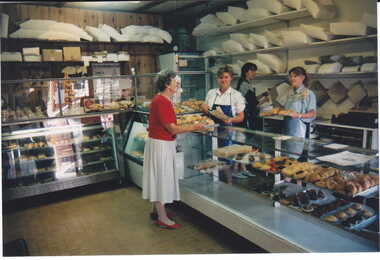 Photograph - Interior of Brittany Cake Shop at No. 114 Maling Road, Jan Pigot, 27/03/1993