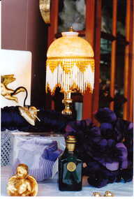 Photograph - Detail of a lamp for sale inside shop No. 102 Maling Road, Jan Pigot, 27/03/1993 12:00:00 AM