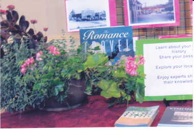 Photograph - Canterbury History Group stall at the Seniors' Health and Wellbeing Festival 2009