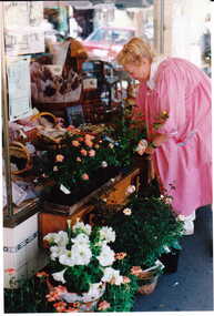 Photograph - Rachael Tracy outside her shop,  No. 90 Maling Road, Jan Pigot, 27/03/1993 12:00:00 AM