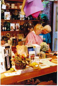 Photograph - Rachael Tracy and Colleen Morgan inside shop No. 90 Maling Road, Jan Pigot, 27/03/1993 12:00:00 AM