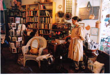 Photograph - Interior of gift shop at No. 90 Maling Road, Jan Pigot, 27/03/1993 12:00:00 AM