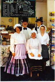 Photograph - Interior view of staff in the shop No. 133 Maling Road, Jan Pigot, 27/03/1993 12:00:00 AM