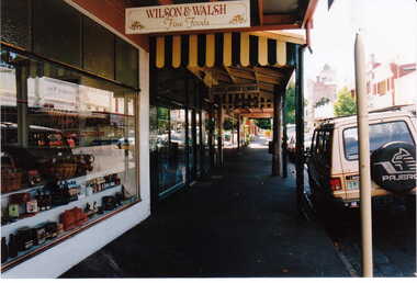 Photograph - Street view of Shop at No. 129 Maling Road and adjoining shops, Jan Pigot, 27/03/1993 12:00:00 AM