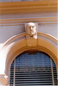 Photograph - Detail of sculpture on the Canterbury Mansions,  No. 208 Canterbury Road, Jan Pigot, 1994