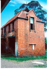 Photograph - View of the stables from inside the grounds of the Canterbury Mansions, Jan Pigot, 1994