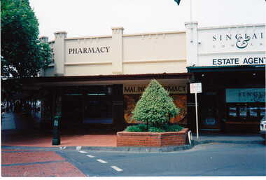 Photograph - Street view of shop at No. 94 Maling Road,  on the corner of Bryson Street, Jan Pigot, 1994