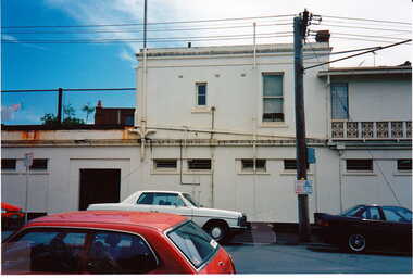 Photograph - Bryson Street view of the back of shop No. 92 Maling Road, Jan Pigot, 1994