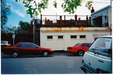 Photograph - Bryson Street view of the back of shop No. 92 Maling Road, Jan Pigot, 1994