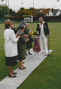 Photograph - Canterbury Bowling Pavillion -Opening Day, 05/09/1987
