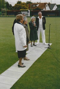 Photograph - Canterbury Bowling Pavillion -Opening Day, 05/09/1987