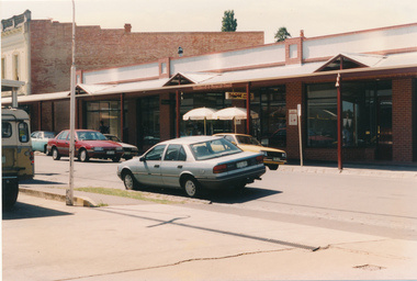 Photograph - New Maling Road shops, February 1994, view to S.E, Jan Pigot, February 1994