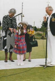 Photograph - Canterbury Bowling Pavillion -Opening Day, 05/09/1987