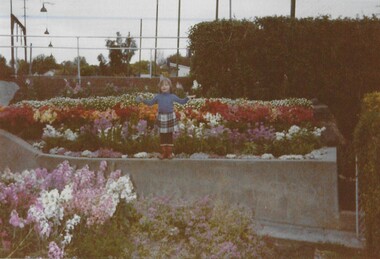 Photograph - Canterbury Bowling Club and Cassandra Bartlett, Approx. 1984