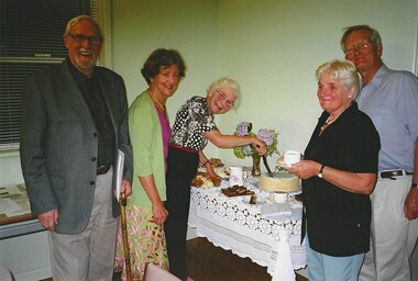 Photograph - Canterbury History Group meeting, Jan Pigot, February 2005