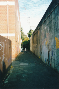 Photograph - Laneway (behind Maling Rd.) towards Theatre Place, 2003