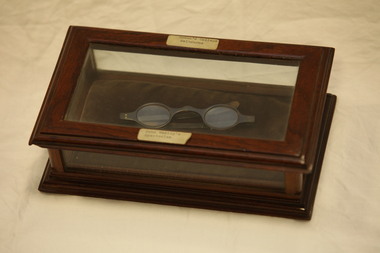Spectacles in case, John Wesley's spectacles, Undated c.1750