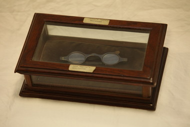 Spectacles in case, John Wesley's spectacles, Undated c.1750