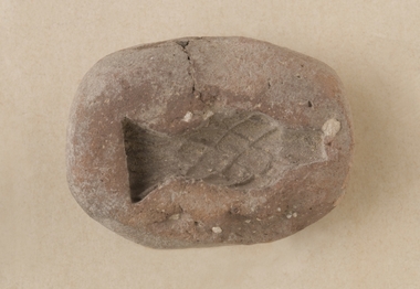 Faience mould, New Kingdom, 18th Dynasty, 1550-1295 BCE