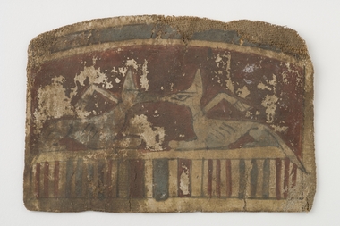 Cartonnage panel, Ptolemaic Period, 332-30 BCE