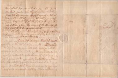 Letter, July 9 1766