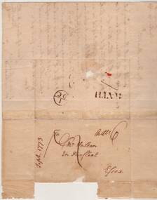 Letter, September 29 1773