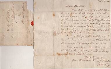 Letter, January 16 1784