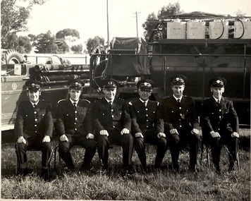 Photograph, Melton Urban Fire Brigade, 1970