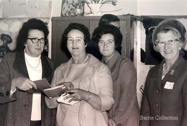 Photograph, Dorothy Beaty, Pearl Wilkie and Mary Robinson at Melton State School First Hundred Years Celebration, 1970