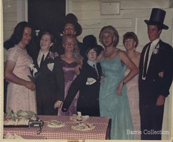 Photograph, Mock Debutante Ball guests, 1968