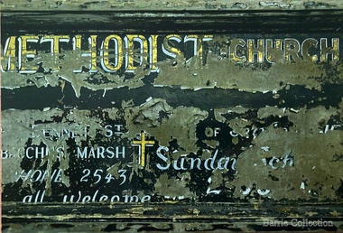 Photograph, Signboard, 1972