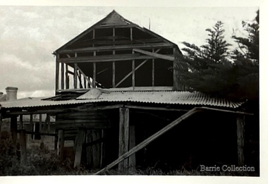 Photograph, Barn Demolition, 1973