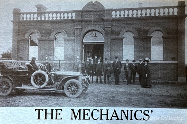Photograph, Mechanics Institute, 1910