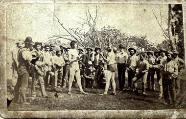 Photograph, Group of men, Unknown