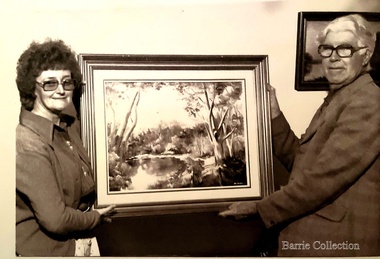 Photograph, Bon Barrie with Jan Brumpton, 1979