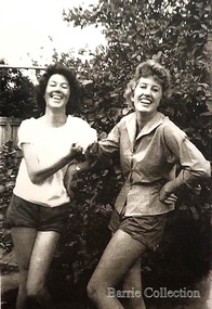 Photograph, 'Wendy Barrie with cousin Lynette, 1960