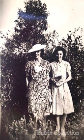 Photograph, Marj Costello and Rosie Sherwood, Unknown