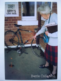 Photograph, Oppy's bicycle, 1994
