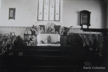 Photograph, Scots Church Harvest Thanksgiving, c.1940