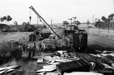 Photograph, Railway Trucks Derailment, Unknown