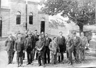 Photograph, Melton Shire Councillors, 1924