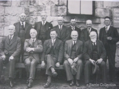 Photograph, Melton Shire Councillors, c.1938