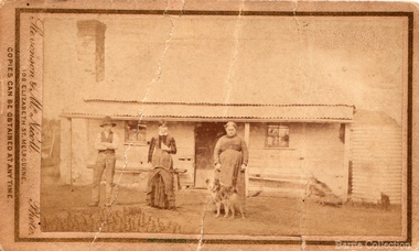 Photograph, Mary (Dowling) Luby and her children, c.1880
