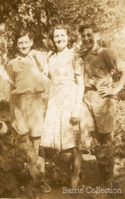 Photograph, Bruce, Marjorie and Max Myers, Unknown