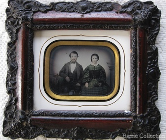 Photograph, William and Eliza Daley, 1863