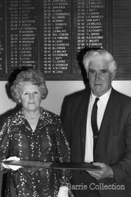 Photograph, Councilor Tom and Mrs. May Barrie, Unknown