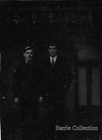 Photograph, Ernest Wesley (Bon Bonnie) Barrie and James Edward (Jim) Barrie, Unknown