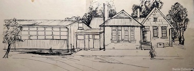 Drawing, The first 100 years of Melton State School 430, 1970